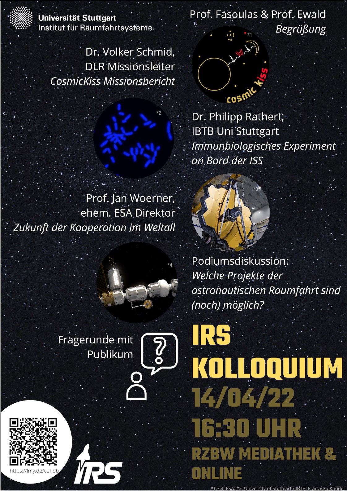 Einladung zum IRS-Kolloquium